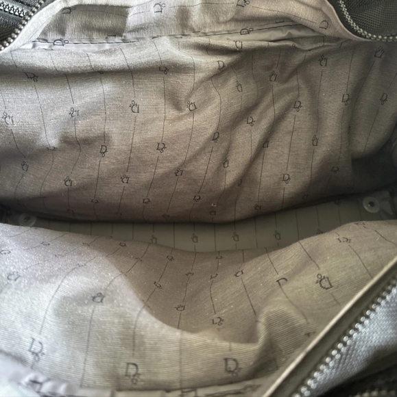 Christian Dior Authentic Retro Duffel Bag Great Condition Large Black Brown - Picture 7 of 10